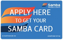 Samba Rewards Card